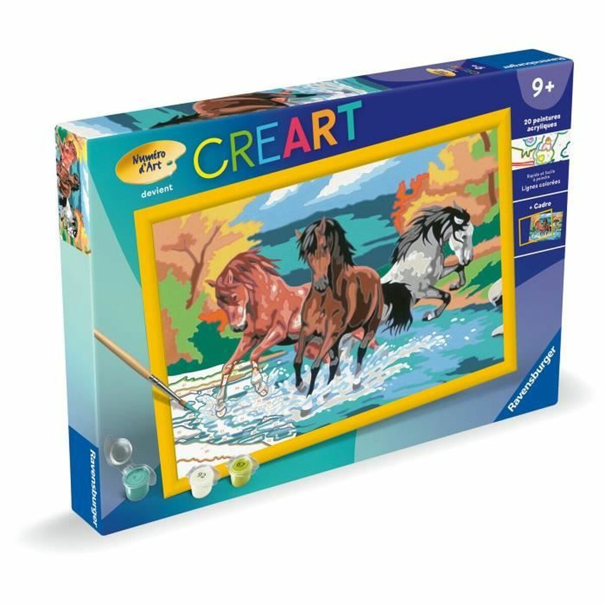 Set pentru desen Ravensburger Creart - Birou și papetărie, Arte și Meserii