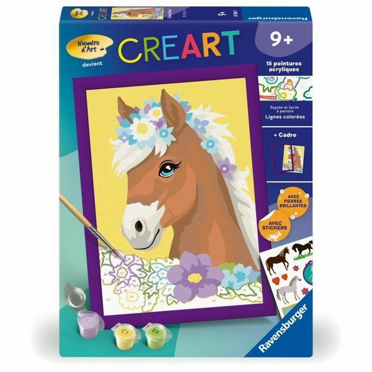 Set pentru desen Ravensburger Creart - Birou și papetărie, Arte și Meserii