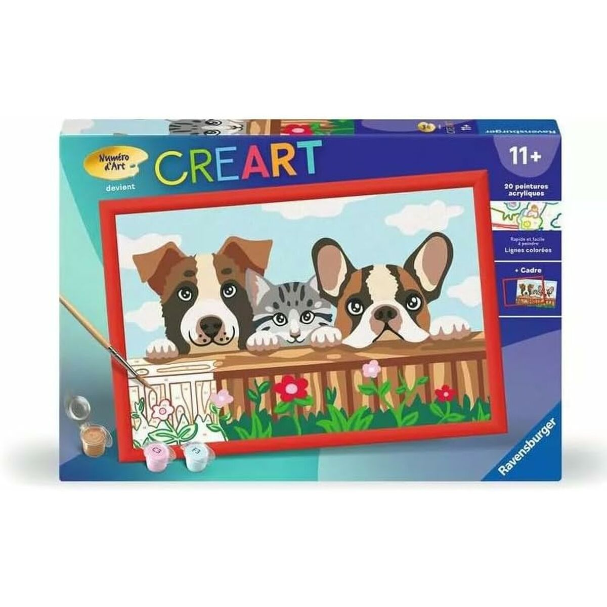 Set pentru desen Ravensburger - Birou și papetărie, Arte și Meserii