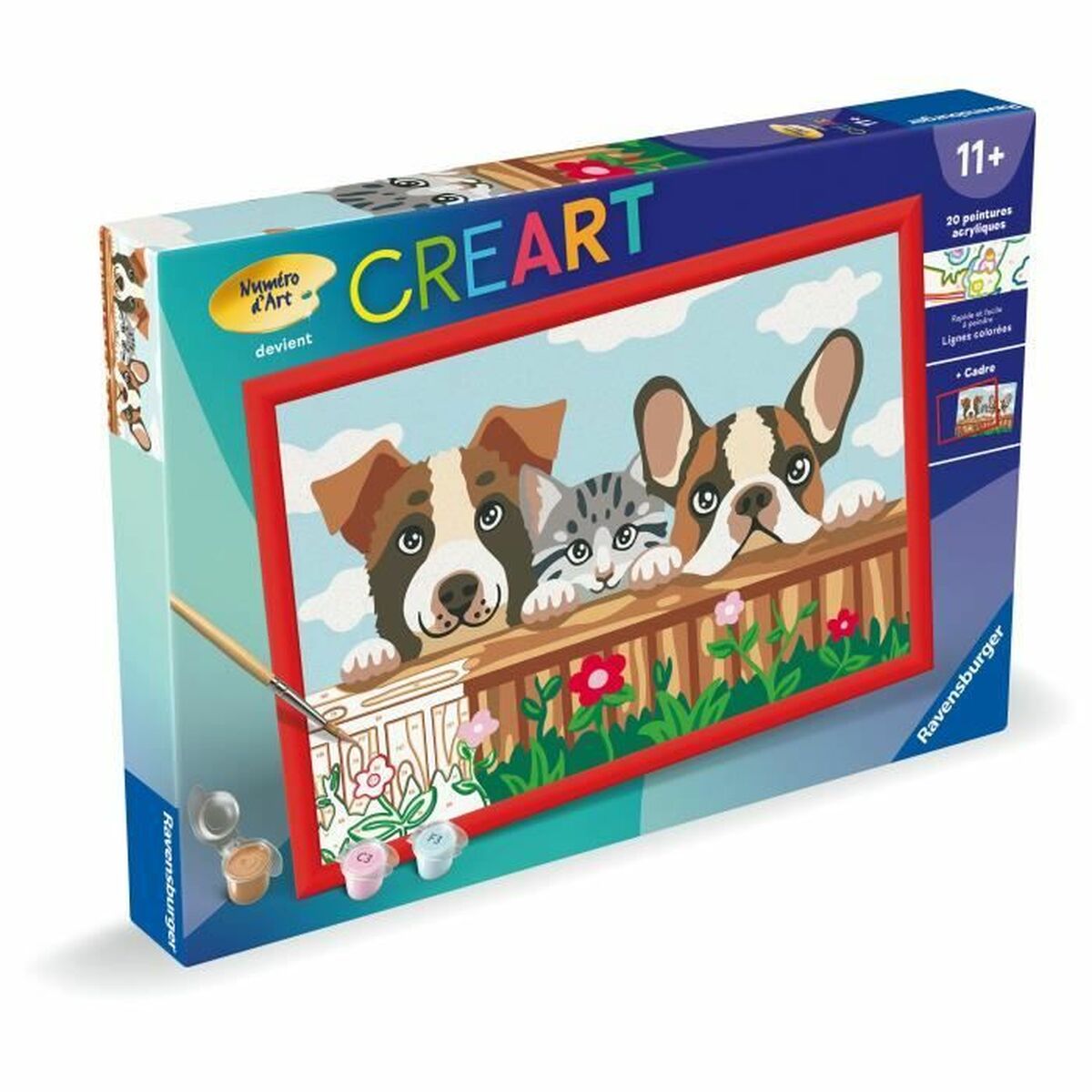 Set pentru desen Ravensburger - Birou și papetărie, Arte și Meserii