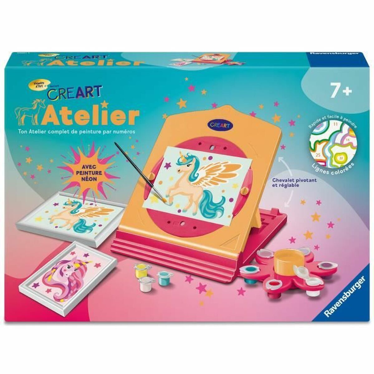 Set pentru desen Ravensburger - Birou și papetărie, Arte și Meserii