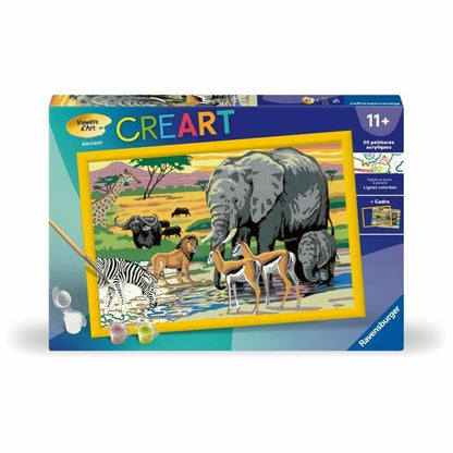 Set pentru desen Ravensburger - Birou și papetărie, Arte și Meserii
