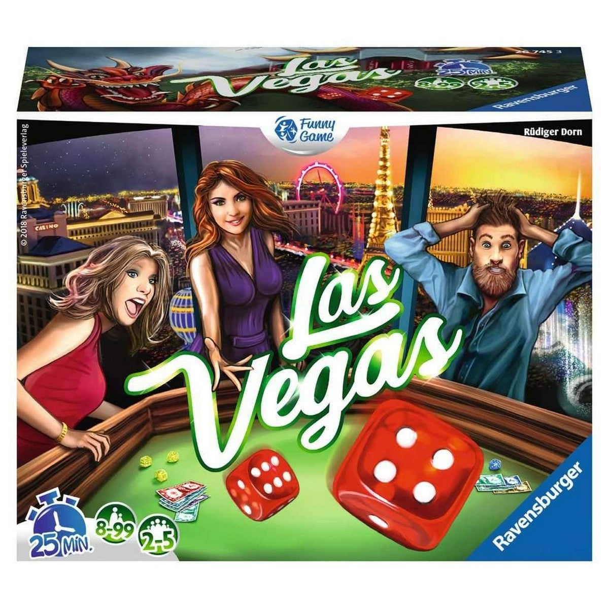 Joc de Masă Ravensburger Las Vegas FR (Franceză) - Jucarii si jocuri, Jocuri și accesorii