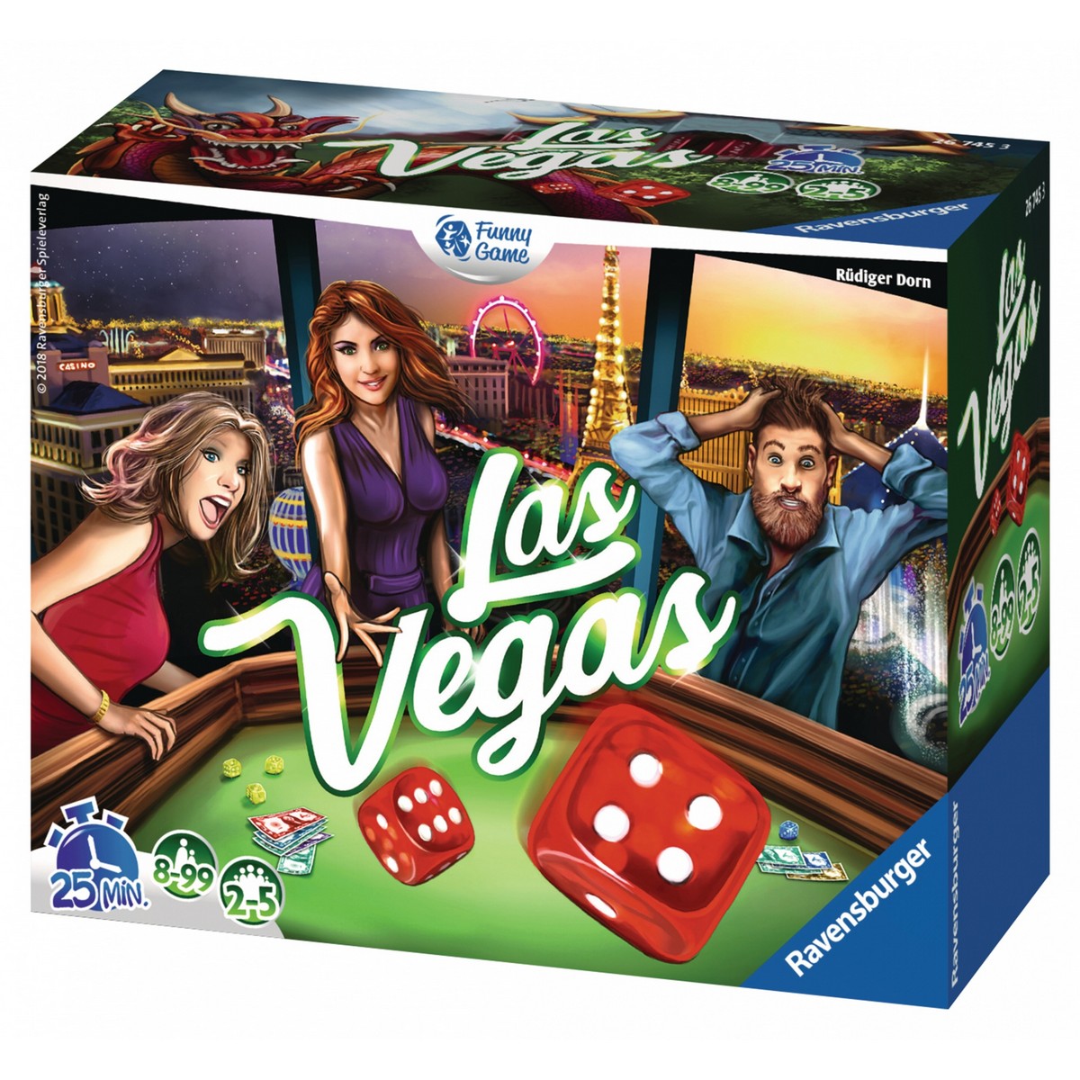 Joc de Masă Ravensburger Las Vegas FR (Franceză) - Jucarii si jocuri, Jocuri și accesorii
