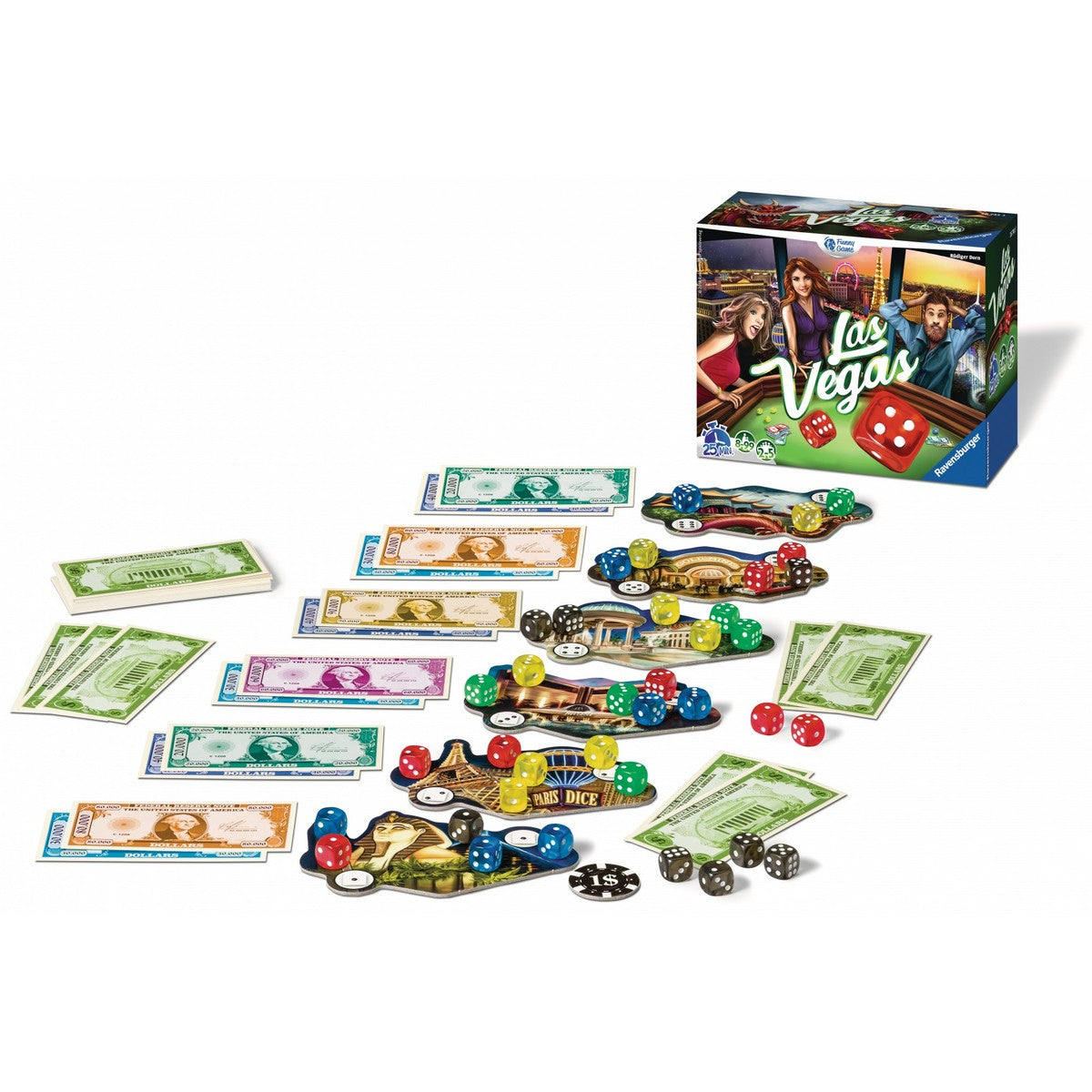 Joc de Masă Ravensburger Las Vegas FR (Franceză) - Jucarii si jocuri, Jocuri și accesorii