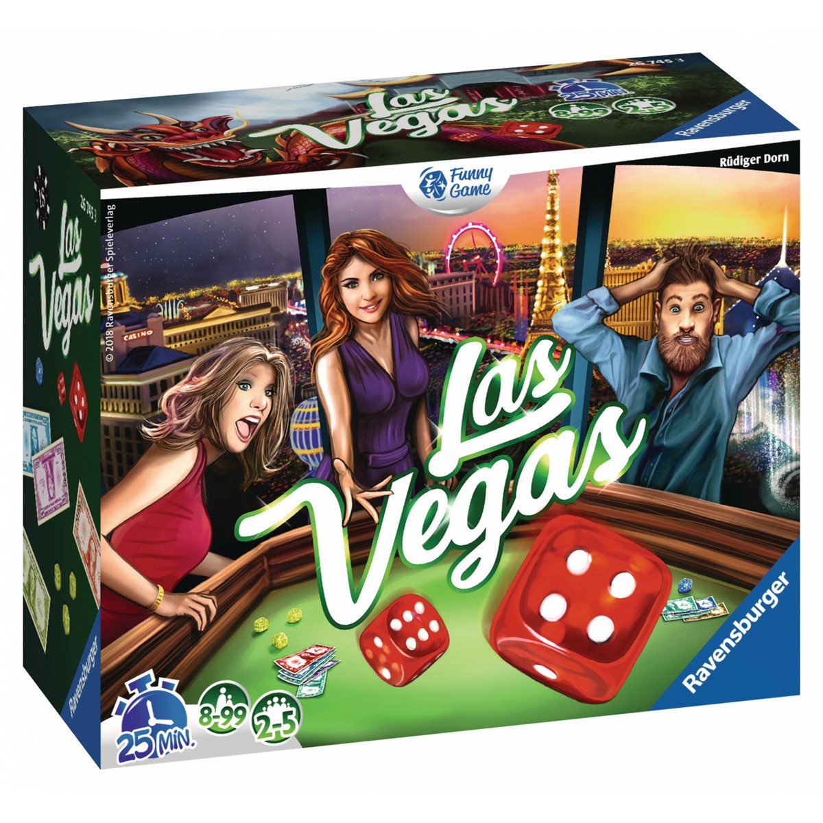 Joc de Masă Ravensburger Las Vegas FR (Franceză) - Jucarii si jocuri, Jocuri și accesorii
