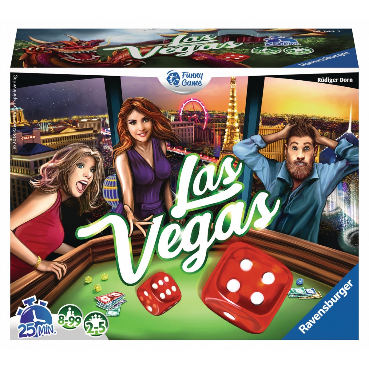 Joc de Masă Ravensburger Las Vegas FR (Franceză) - Jucarii si jocuri, Jocuri și accesorii