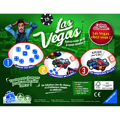 Joc de Masă Ravensburger Las Vegas FR (Franceză) - Jucarii si jocuri, Jocuri și accesorii