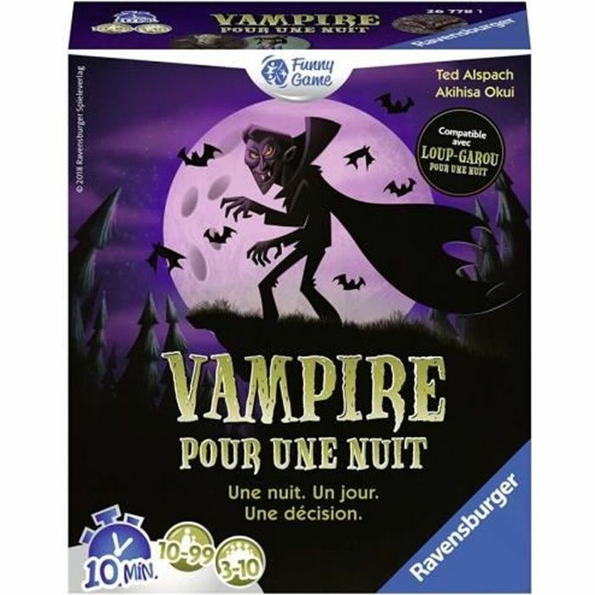 Joc de Masă Ravensburger Vampiro por una noche - Jucarii si jocuri, Jocuri și accesorii