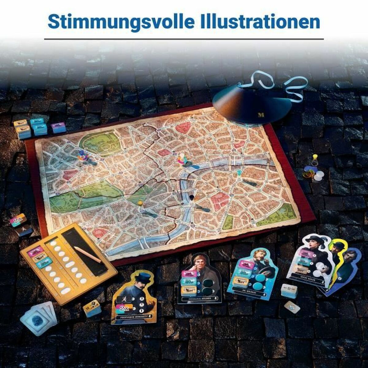 Joc de Masă Ravensburger Scotland Yard (FR) - Jucarii si jocuri, Jocuri și accesorii