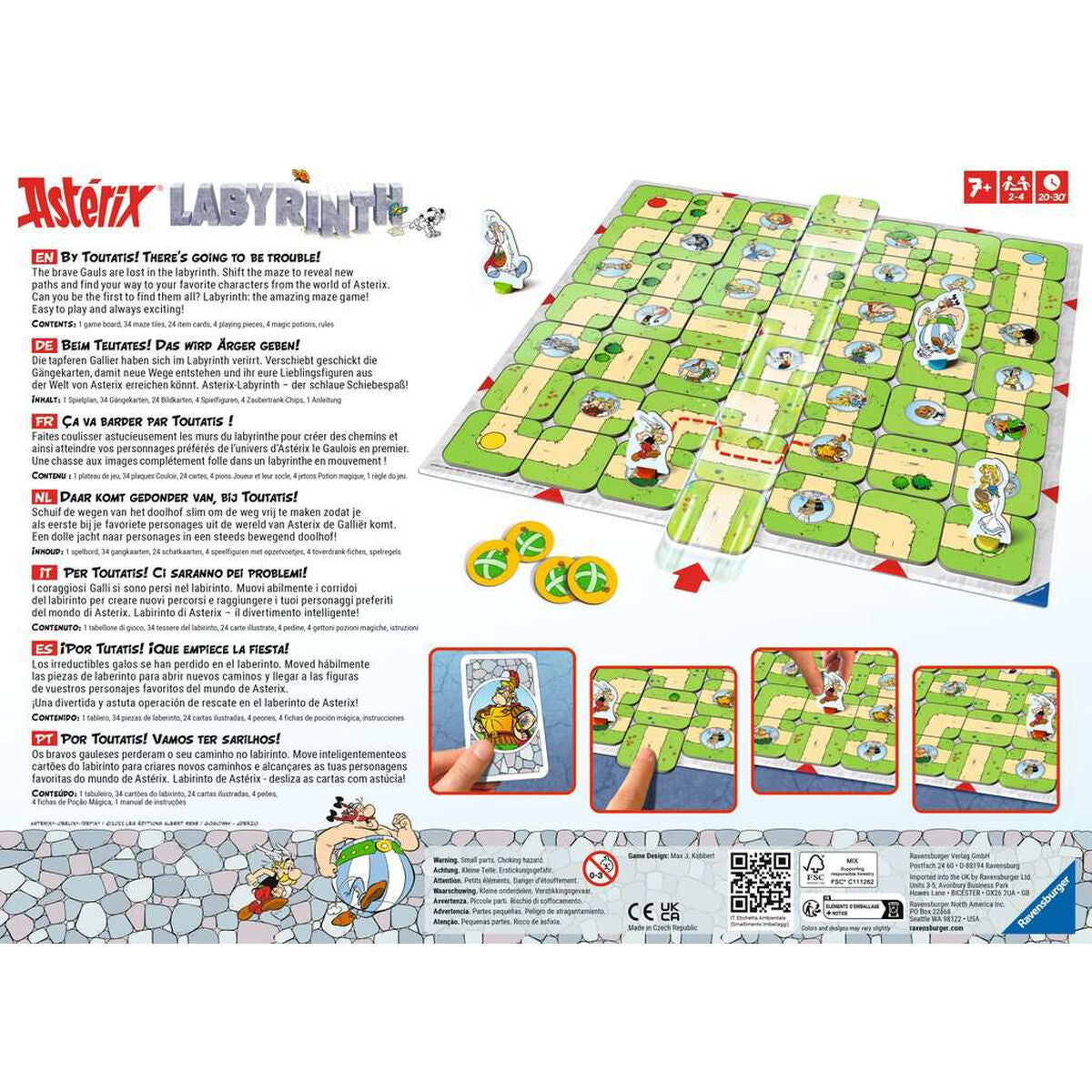 Joc de Masă Ravensburger Labyrinth Asterix (FR) - Jucarii si jocuri, Jocuri și accesorii