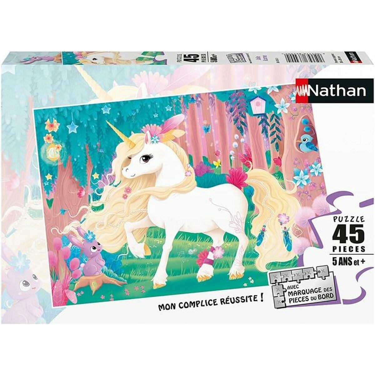Puzzle Nathan Pretty unicorn - Jucarii si jocuri, Puzzle-uri și puzzle-uri