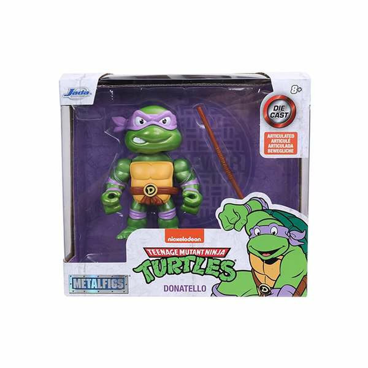 Figurine de Acțiune Teenage Mutant Ninja Turtles Donatello 10 cm - Jucarii si jocuri, Păpuși și figurine