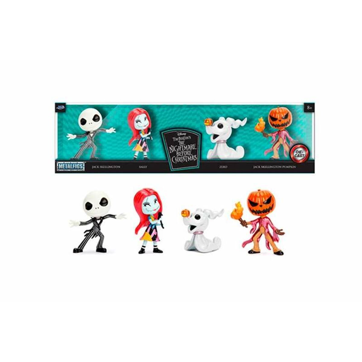 Set de figurine The Nightmare Before Christmas 4 Piese - Jucarii si jocuri, Păpuși și figurine