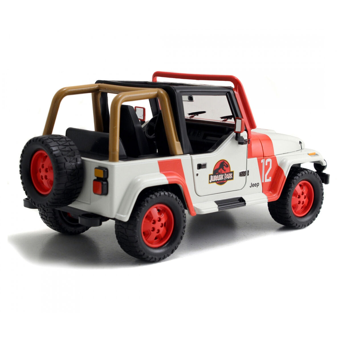 Mașină Jurassic Park Jeep Wrangler 19 cm - Jucarii si jocuri, Vehicule