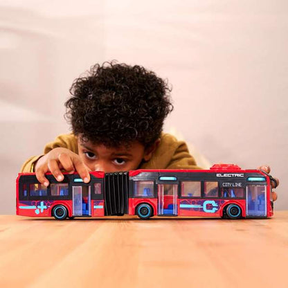 Autobuz Smoby City Bus Roșu - Jucarii si jocuri, Vehicule