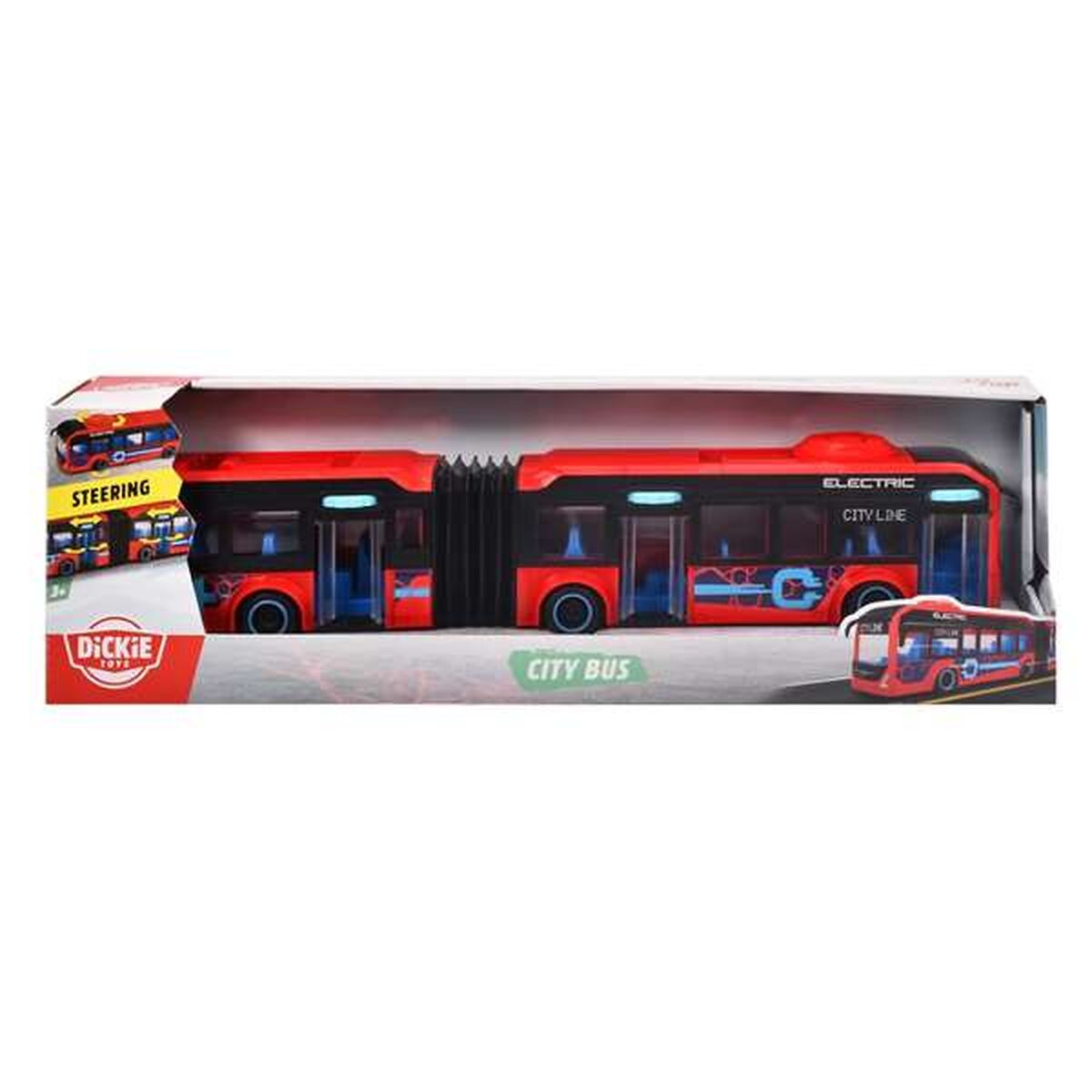Autobuz Smoby City Bus Roșu - Jucarii si jocuri, Vehicule