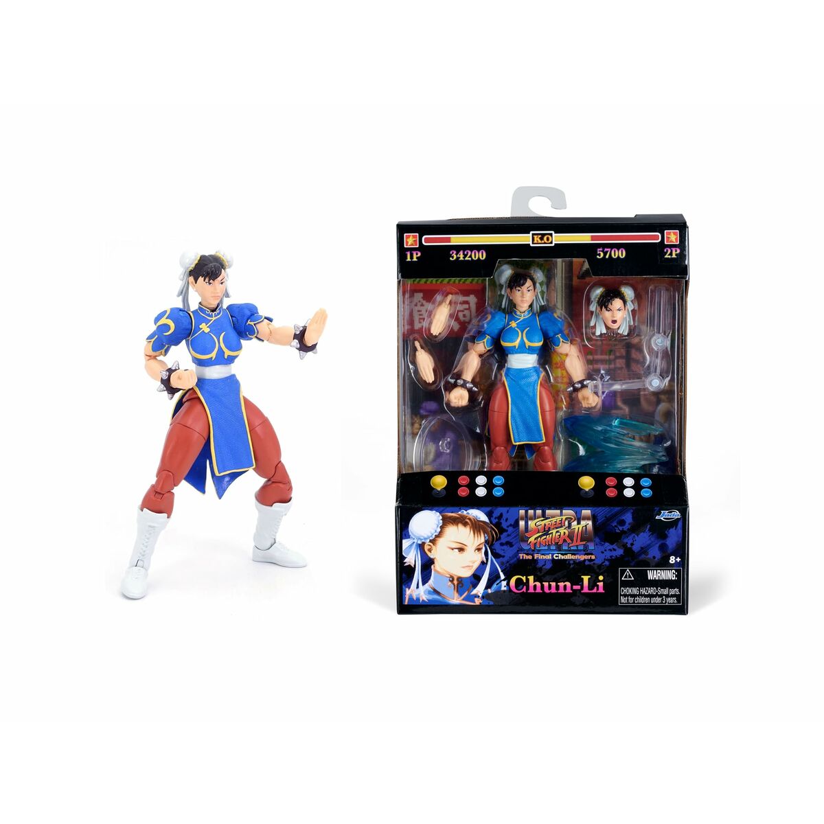 Figura îmbinată Smoby Street Fighter Chun-Li - Jucarii si jocuri, Păpuși și figurine