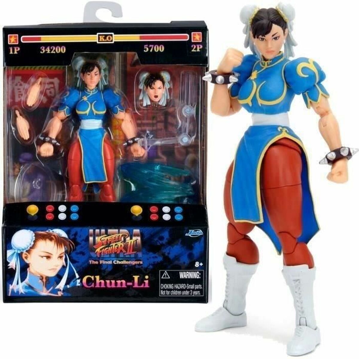 Figura îmbinată Smoby Street Fighter Chun-Li - Jucarii si jocuri, Jocuri și accesorii