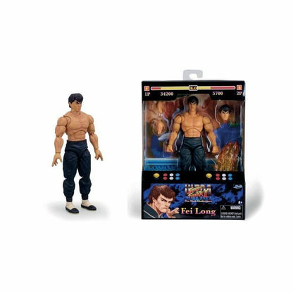 Figura îmbinată Jada Street Fighters - Fei-Long 15 cm - Jucarii si jocuri, Păpuși și figurine