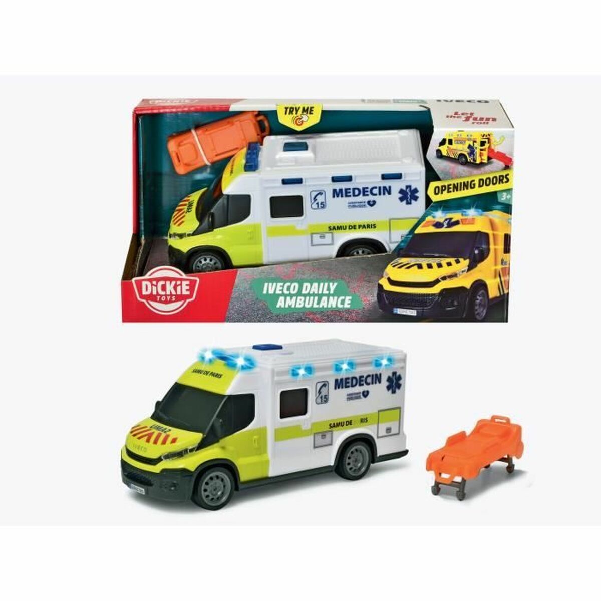 Ambulanță Dickie Toys Alb - Jucarii si jocuri, Vehicule