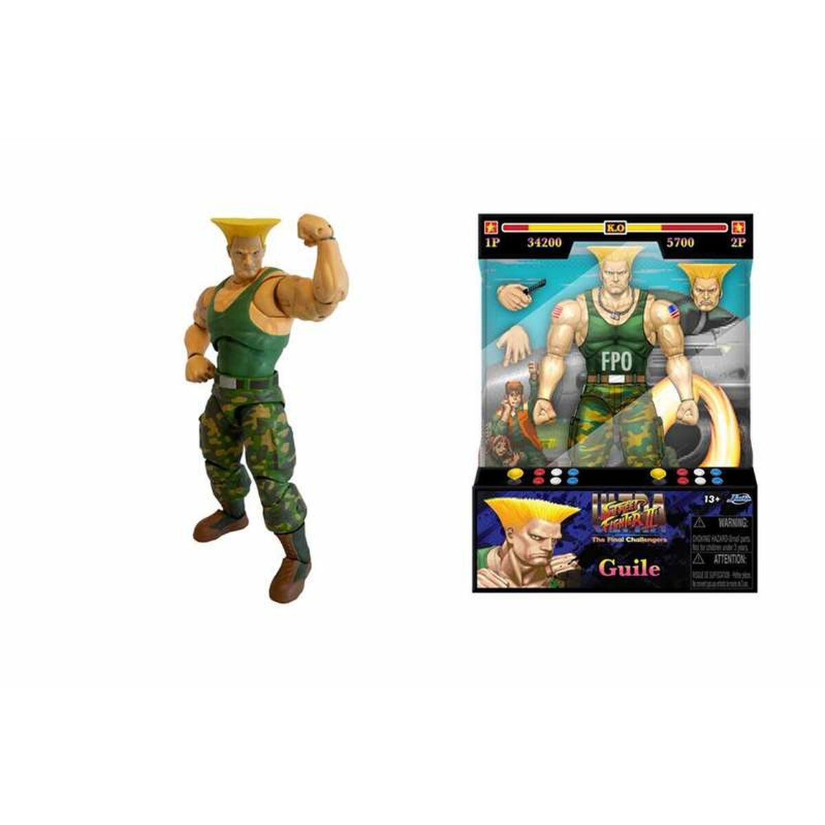 Figura îmbinată Street Fighter - Jucarii si jocuri, Păpuși și figurine