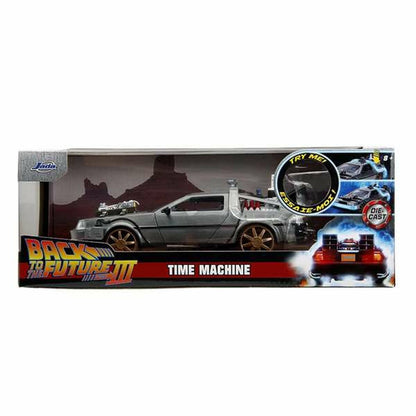 Mașină Smoby DeLorean - Back to the Future III 1885 1:24 - Jucarii si jocuri, Vehicule