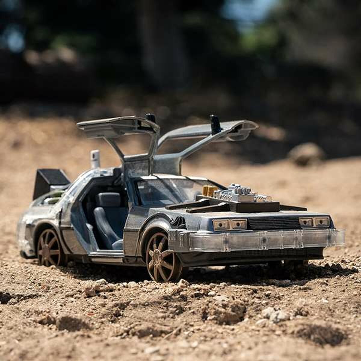 Mașină Smoby DeLorean - Back to the Future III 1885 1:24 - Jucarii si jocuri, Vehicule