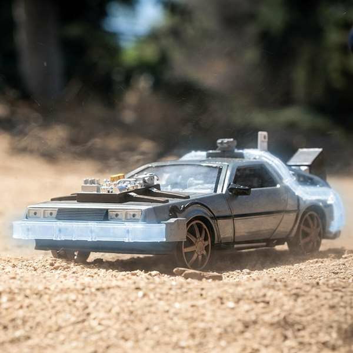 Mașină Smoby DeLorean - Back to the Future III 1885 1:24 - Jucarii si jocuri, Vehicule