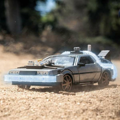 Mașină Smoby DeLorean - Back to the Future III 1885 1:24 - Jucarii si jocuri, Vehicule