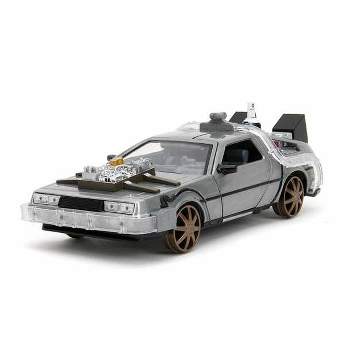 Mașină Smoby DeLorean - Back to the Future III 1885 1:24 - Jucarii si jocuri, Vehicule