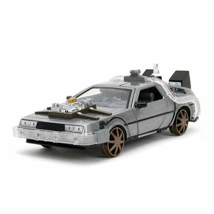 Mașină Smoby DeLorean - Back to the Future III 1885 1:24 - Jucarii si jocuri, Vehicule