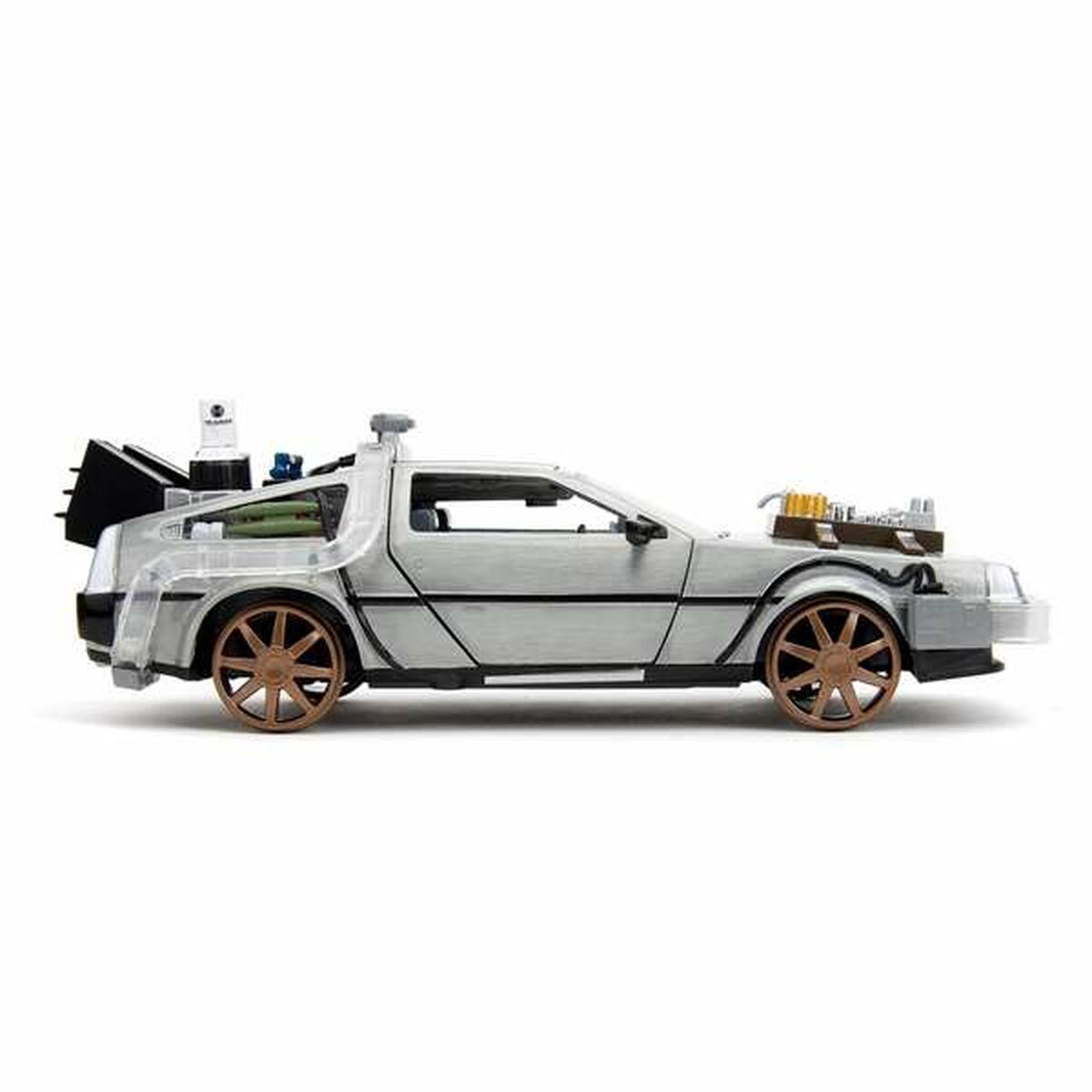 Mașină Smoby DeLorean - Back to the Future III 1885 1:24 - Jucarii si jocuri, Vehicule