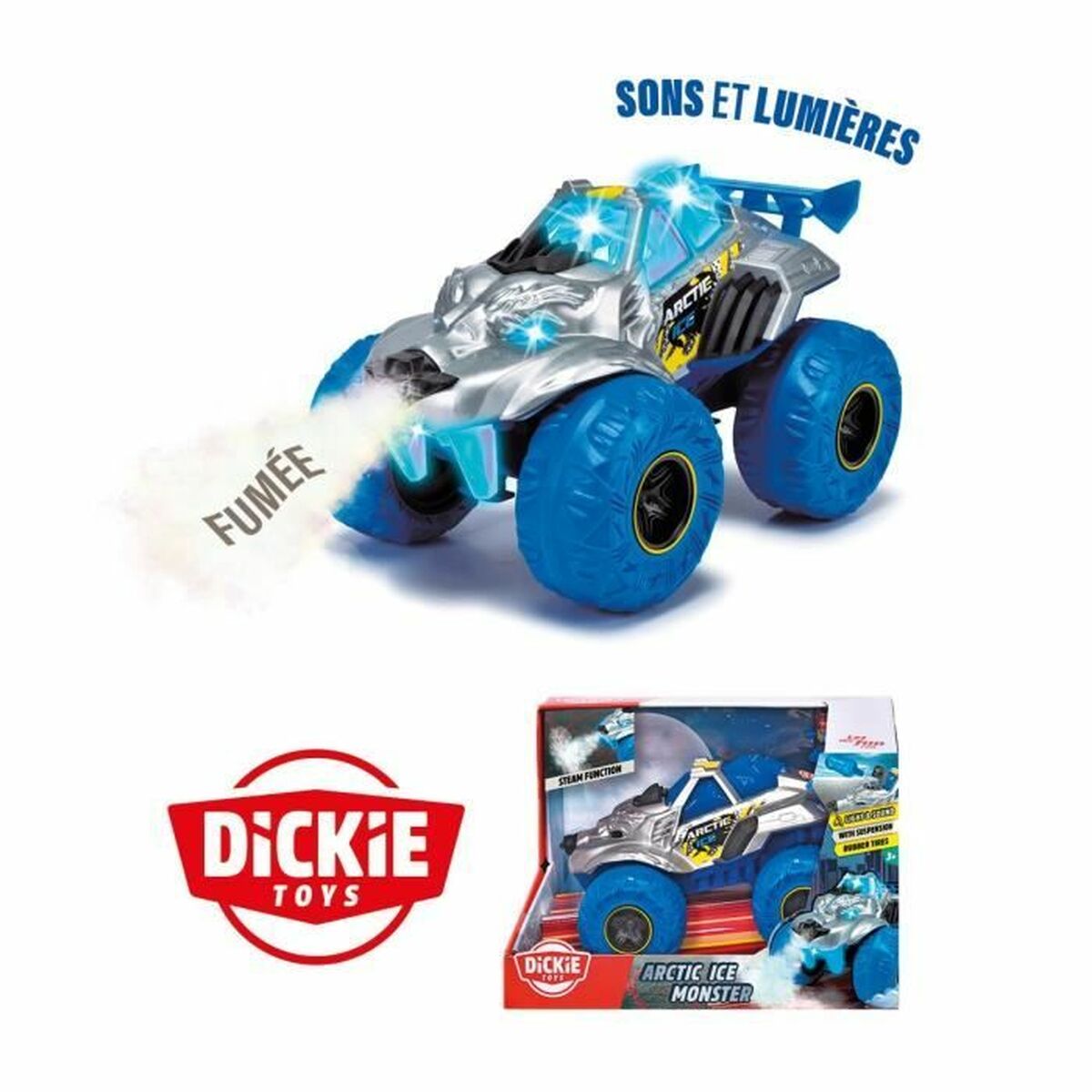 Playset Dickie Toys Monster Arctic Ice - Jucarii si jocuri, Păpuși și figurine