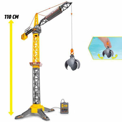 Macara de jucărie Smoby Mighty Crane Control radio Galben Gri - Jucarii si jocuri, Vehicule