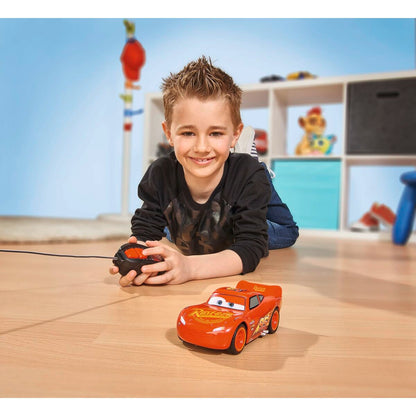 Mașinuță RC Fulger McQueen (Lightning McQueen), Disney Pixar Cars, 1:32, 27 MHz, Jada Toys, 4+ Ani - Jucarii si jocuri, Imitații de jocuri