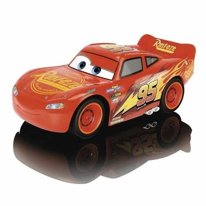 Mașinuță RC Fulger McQueen (Lightning McQueen), Disney Pixar Cars, 1:32, 27 MHz, Jada Toys, 4+ Ani - Jucarii si jocuri, Imitații de jocuri