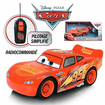 Mașinuță RC Fulger McQueen (Lightning McQueen), Disney Pixar Cars, 1:32, 27 MHz, Jada Toys, 4+ Ani - Jucarii si jocuri, Imitații de jocuri