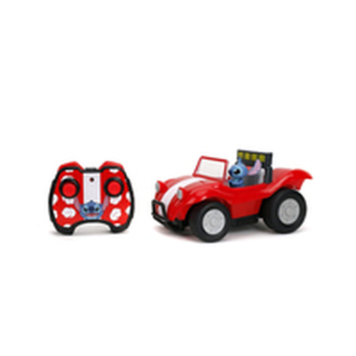 Mașină Buggy RC Disney Stitch, Telecomandă 2.4 GHz, Funcție Turbo, Jada Toys, 6+ Ani - Jucarii si jocuri, Imitații de jocuri