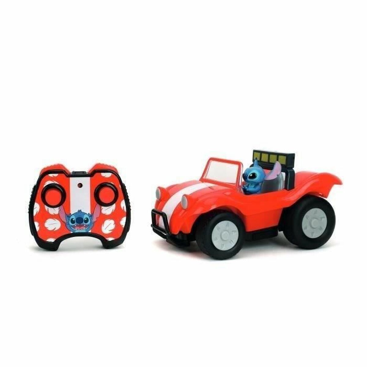 Mașină Buggy RC Disney Stitch, Telecomandă 2.4 GHz, Funcție Turbo, Jada Toys, 6+ Ani - Jucarii si jocuri, Imitații de jocuri