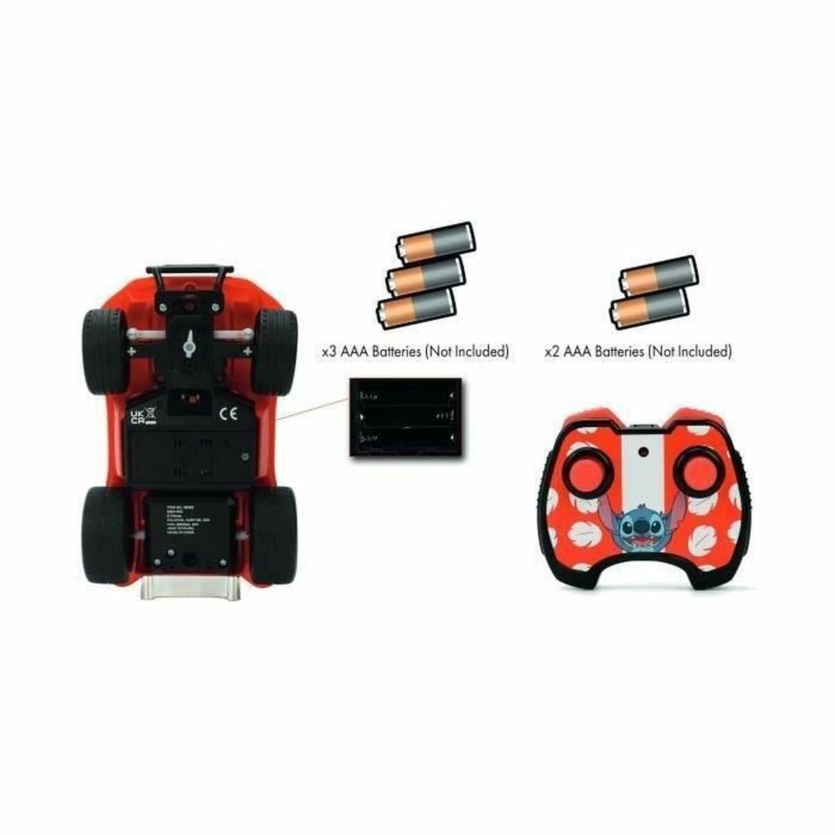 Mașină Buggy RC Disney Stitch, Telecomandă 2.4 GHz, Funcție Turbo, Jada Toys, 6+ Ani - Jucarii si jocuri, Imitații de jocuri