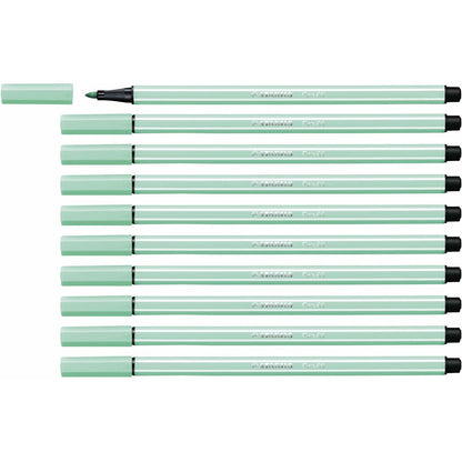 Carioci Stabilo Pen 68 Ice Verde (10 Piese) - Birou și papetărie, Pixuri, creioane și articole de scris