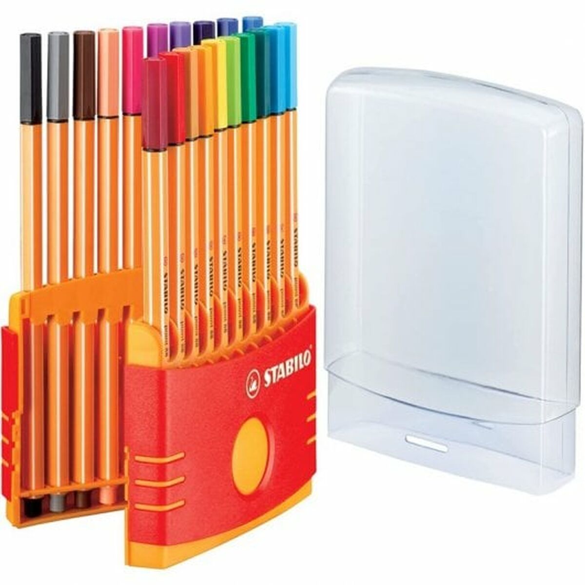 Set de Carioci Stabilo 8820-03 Multicolor 0,4 mm (20 Piese) - Birou și papetărie, Pixuri, creioane și articole de scris