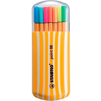 Set de Carioci Stabilo POINT 88 Multicolor 20 Piese (10 Unități) - Birou și papetărie, Pixuri, creioane și articole de scris