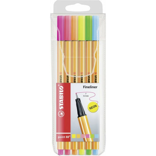 Carioci Stabilo 88/6-1 Multicolor (6 Unități) - Birou și papetărie, Pixuri, creioane și articole de scris