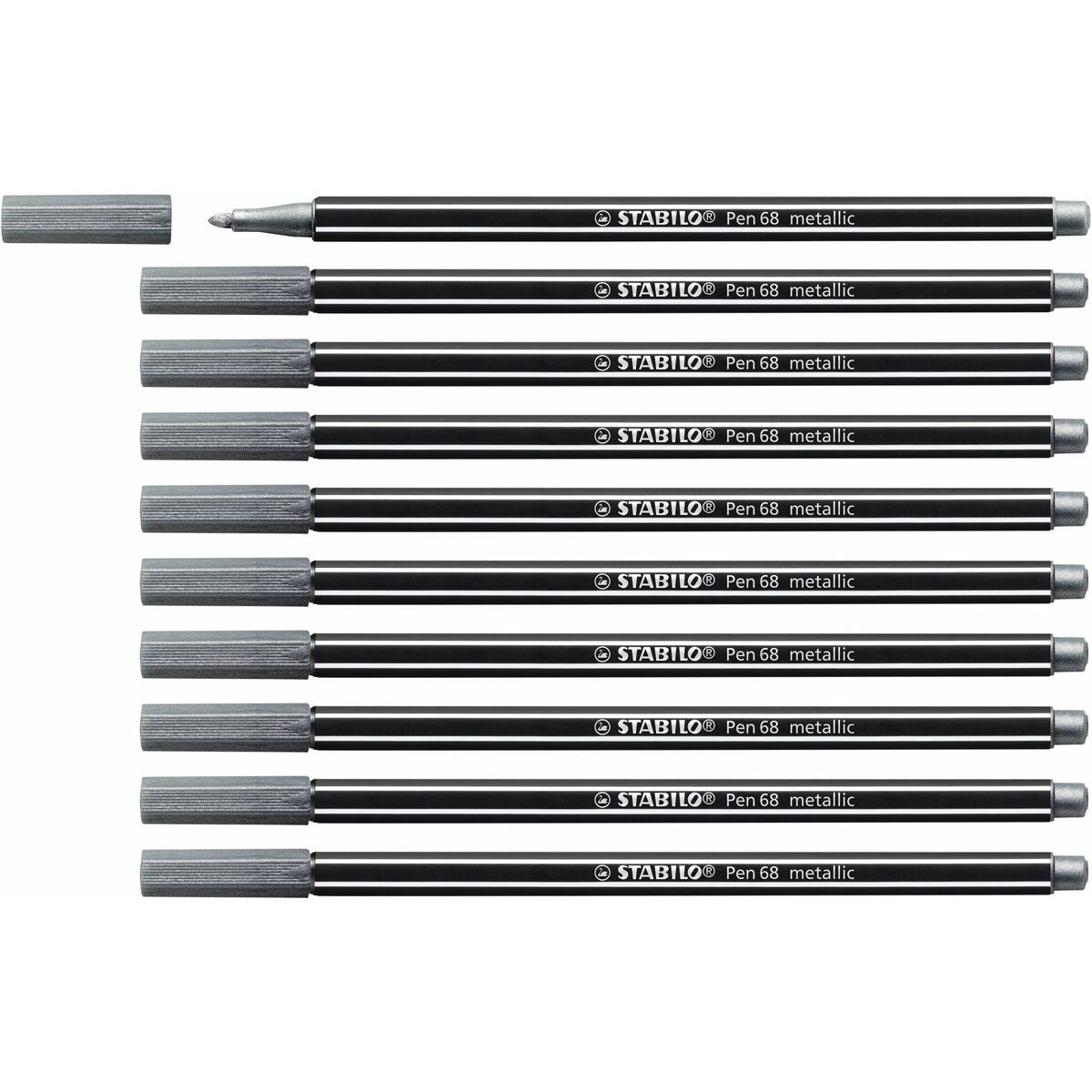 Carioci Stabilo Pen 68 metallic (10 Piese) - Birou și papetărie, Pixuri, creioane și articole de scris