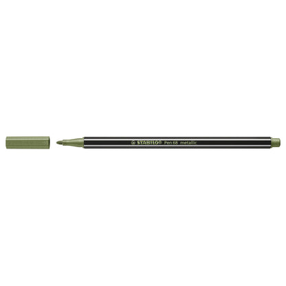 Carioci Stabilo Pen 68 metallic Leaf Verde (10 Piese) - Birou și papetărie, Pixuri, creioane și articole de scris