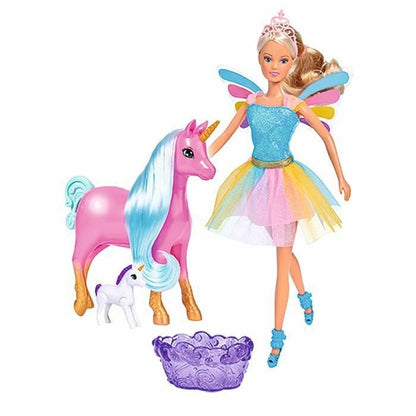 Păpușă Bebe Simba Steffi Love Welcome Unicorn - Jucarii si jocuri, Păpuși și accesorii