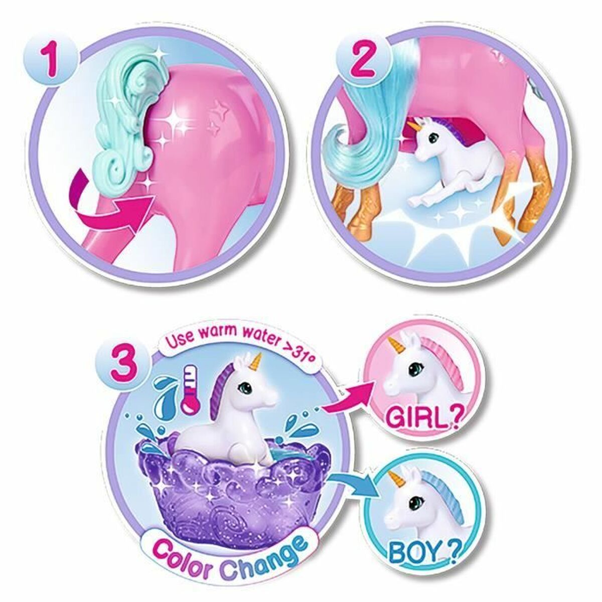 Păpușă Bebe Simba Steffi Love Welcome Unicorn - Jucarii si jocuri, Păpuși și accesorii