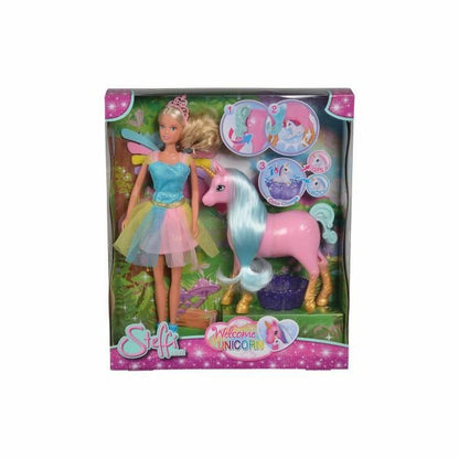 Păpușă Bebe Simba Steffi Love Welcome Unicorn - Jucarii si jocuri, Păpuși și accesorii